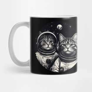 Astronaut cats Mug